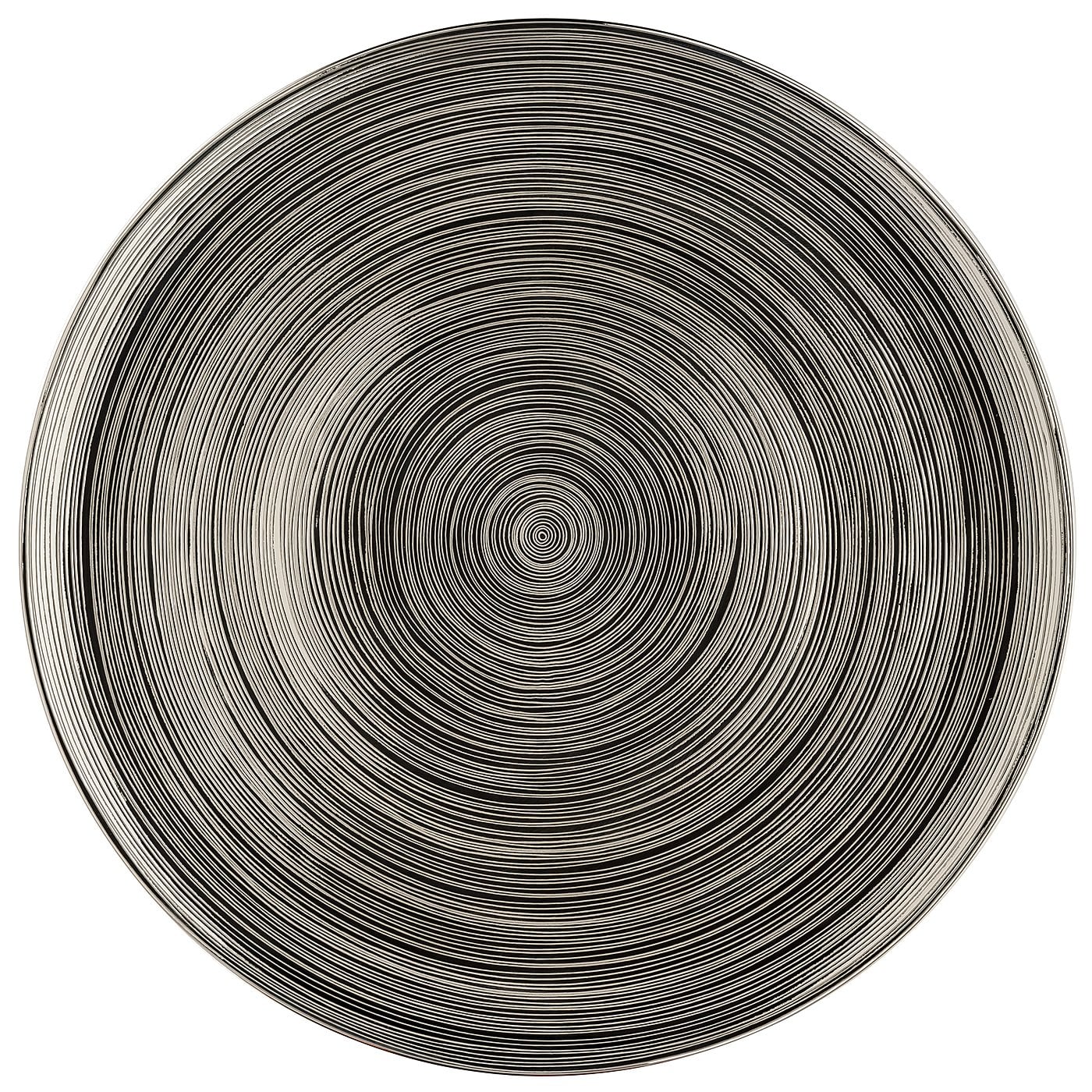 Rosenthal Блюдо сервіровки 33 см титан Stripes 2.0 TAC Gropius | https://grandposuda.com.ua