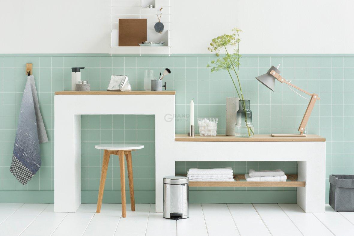 Brabantia Сміттєвий бак з педаллю 3 л безшумний сталевий глянсовий NewIcon | https://grandposuda.com.ua