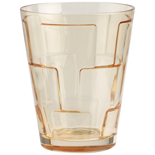 Villeroy & Boch Стакан для воды Square amber Dressed Up | https://grandposuda.com.ua