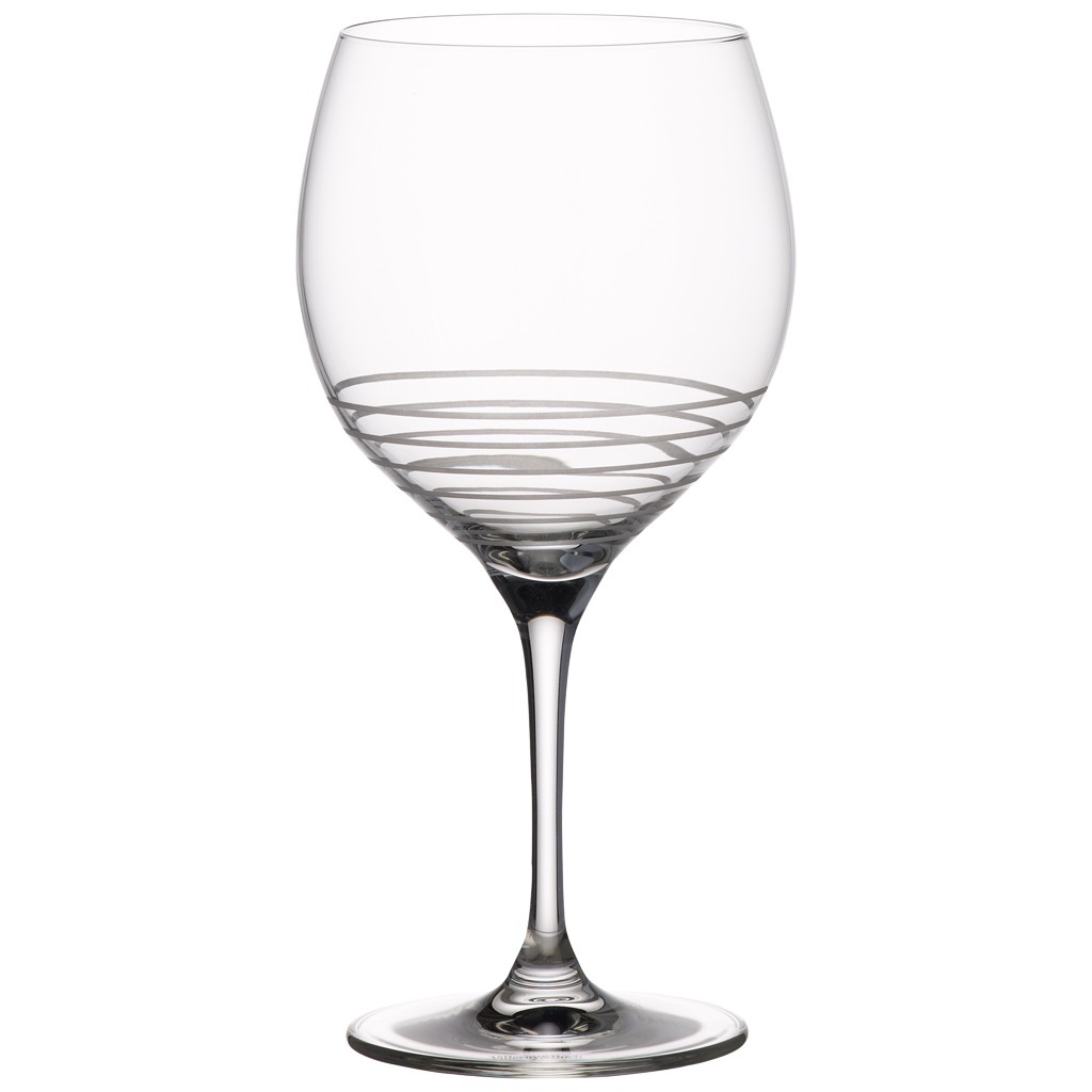Villeroy & Boch Бокал для Бургундского 225 мм, узор спиральный Maxima | https://grandposuda.com.ua