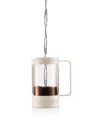 Bodum Френч-прес 1 л білий Bean | https://grandposuda.com.ua