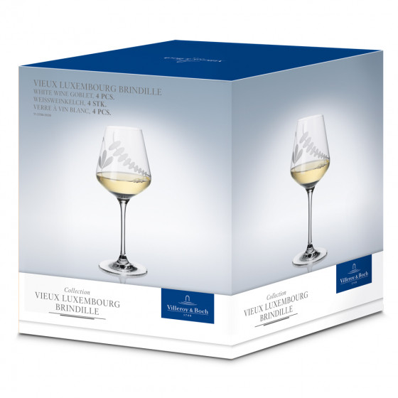 Villeroy & Boch Бокал для белого вина 227 мм Vieux Luxemburg Brindille | https://grandposuda.com.ua
