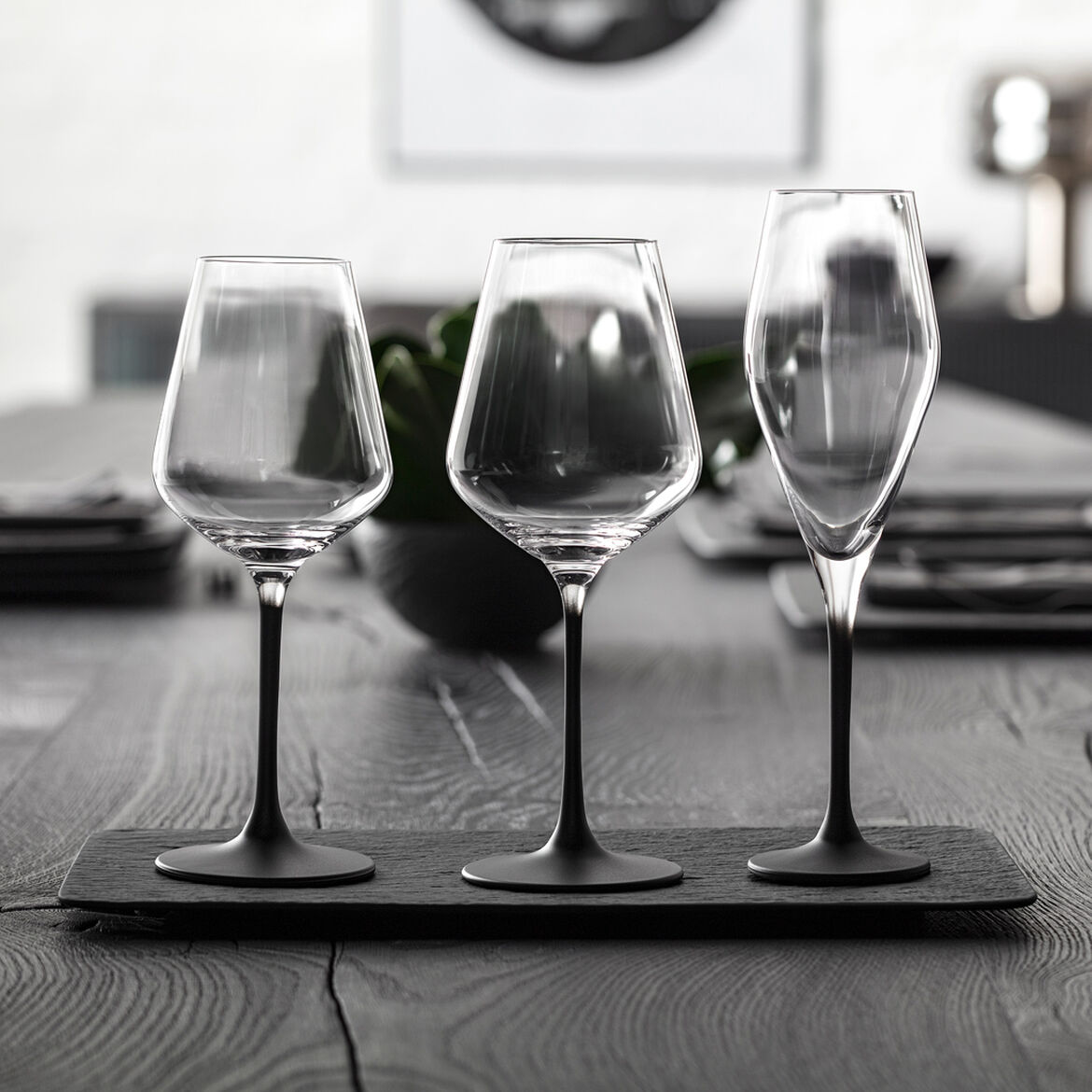 Villeroy & Boch Набір з 4 келихів для білого вина 380 мл Manufacture Rock | https://grandposuda.com.ua