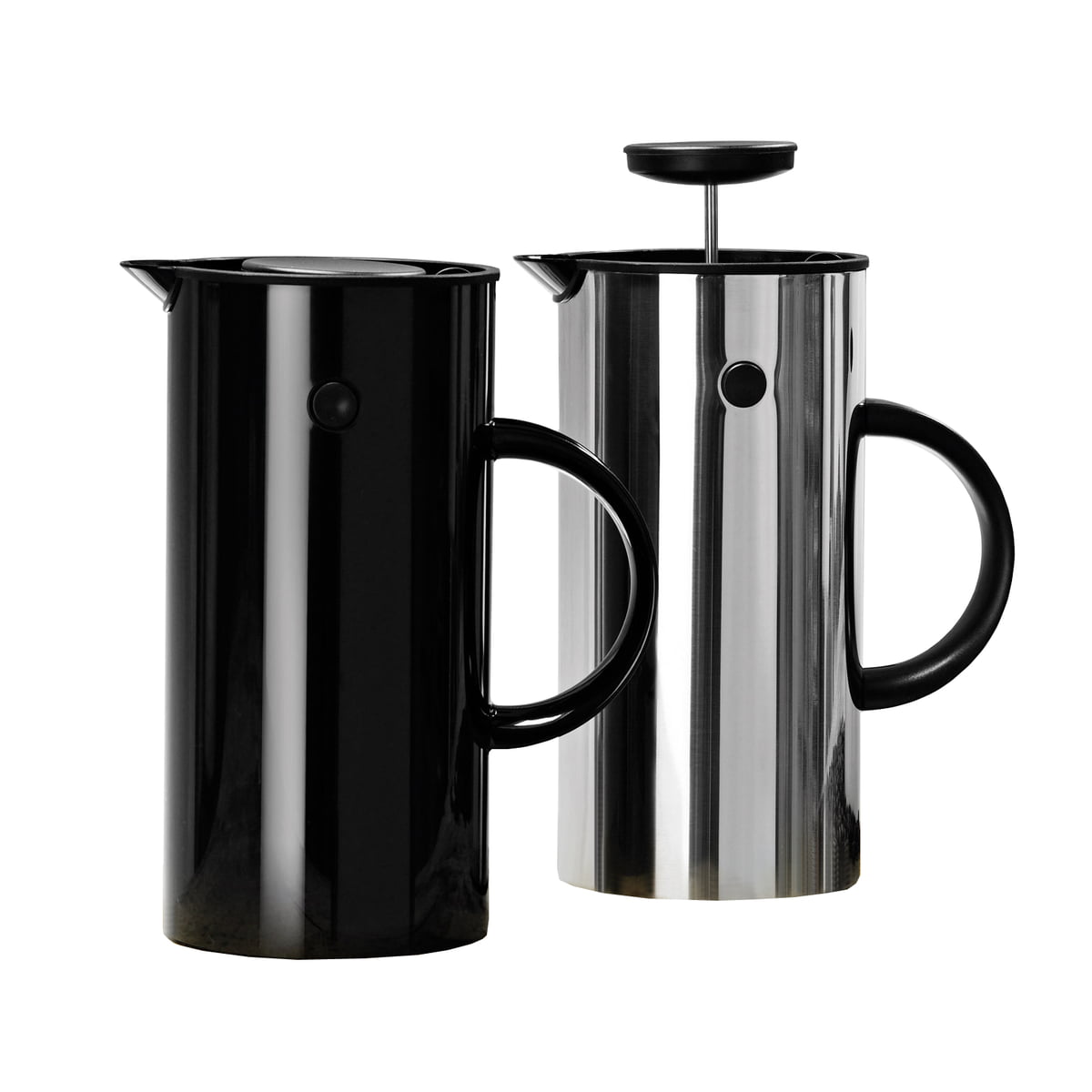 Френч-пресс 1 л черный EM Stelton | https://grandposuda.com.ua