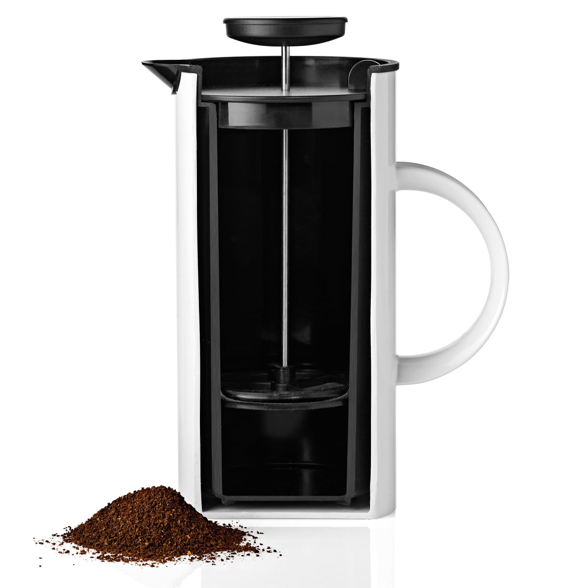Френч-пресс 1 л черный EM Stelton | https://grandposuda.com.ua