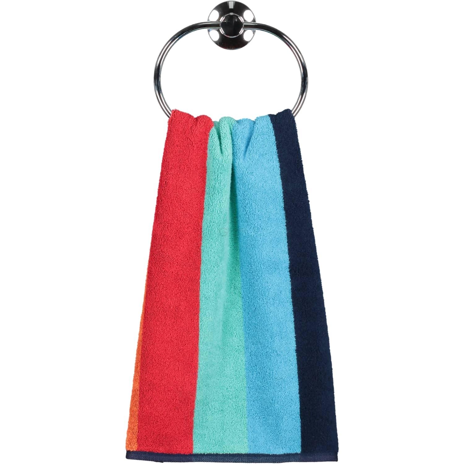 Полотенце для рук 50 х 100 см Multicolor Blockstripes Art Cawo | https://grandposuda.com.ua
