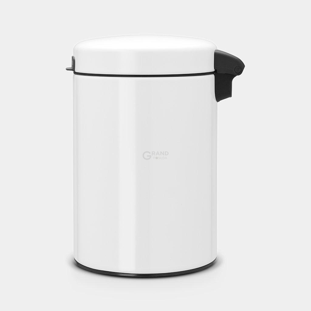 Brabantia Настенный мусорный бак 3 л белый NewIcon | https://grandposuda.com.ua