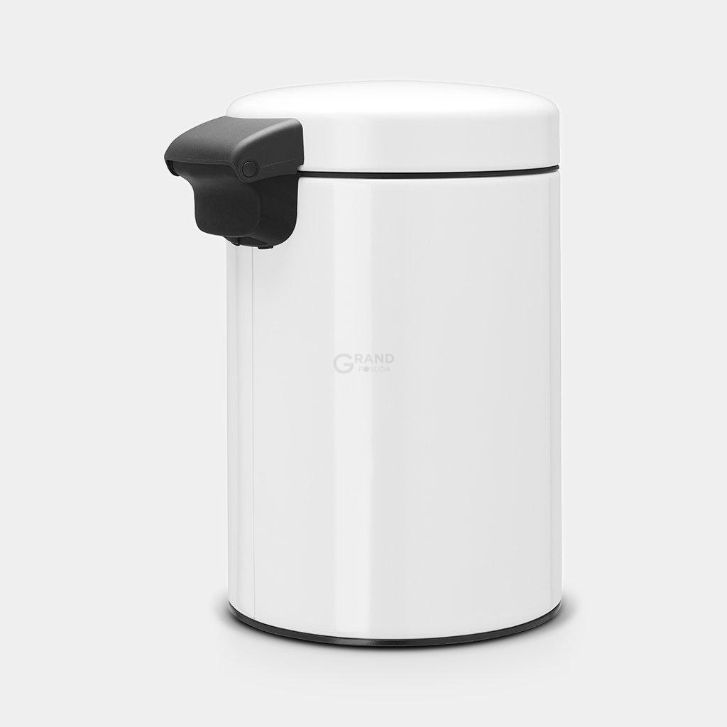 Brabantia Настенный мусорный бак 3 л белый NewIcon | https://grandposuda.com.ua