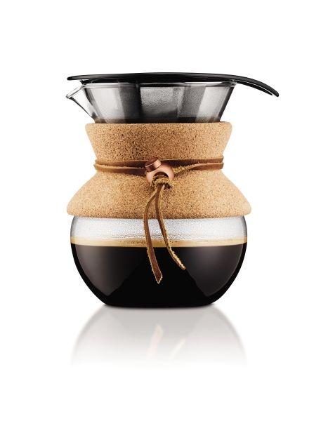 Bodum Кавник з фільтром пробка, 0,5 л, Pour Over | https://grandposuda.com.ua