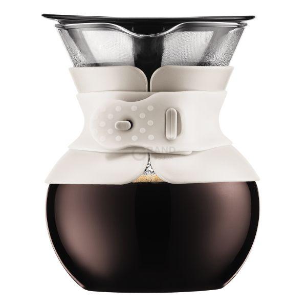 Bodum Кофейник с фильтром молочник, 0,5 л, Pour Over | https://grandposuda.com.ua