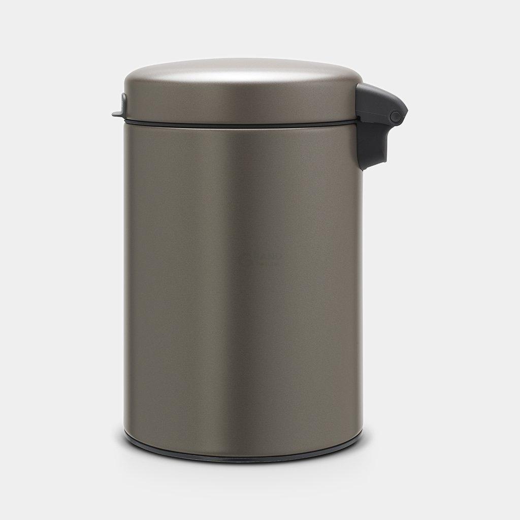Brabantia Настінний сміттєвий бак 3 л платиновий NewIcon | https://grandposuda.com.ua