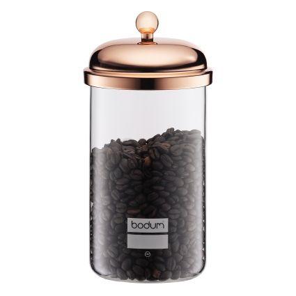 Bodum Ємність для зберігання з кришкою мідна 1 л Classic | https://grandposuda.com.ua