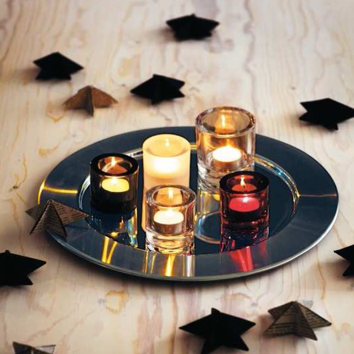 Iittala Тарілка Ø 42 см срібляста Sarpaneva | https://grandposuda.com.ua