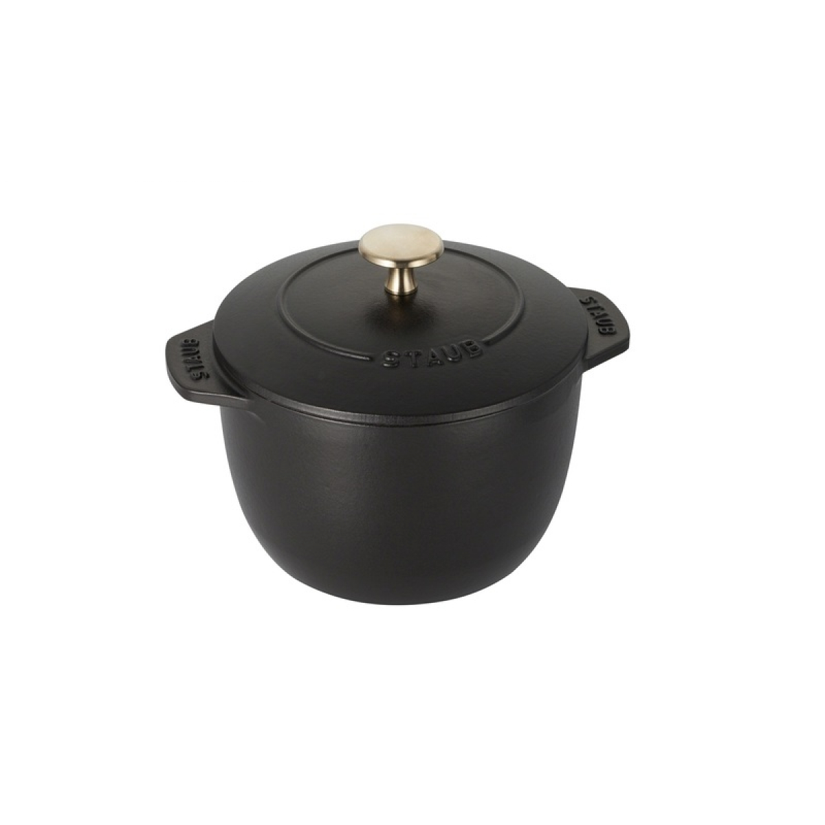 Staub Кокот для рису, 16 см, чорний | https://grandposuda.com.ua
