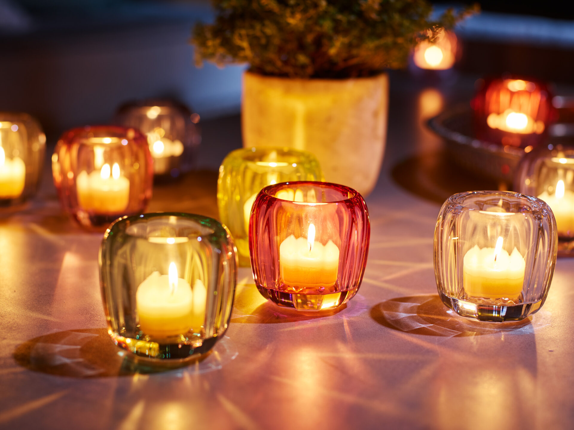 Villeroy & Boch Підсвічник для чайної свічки 70 мм Coloured DeLight Cosy Grey | https://grandposuda.com.ua