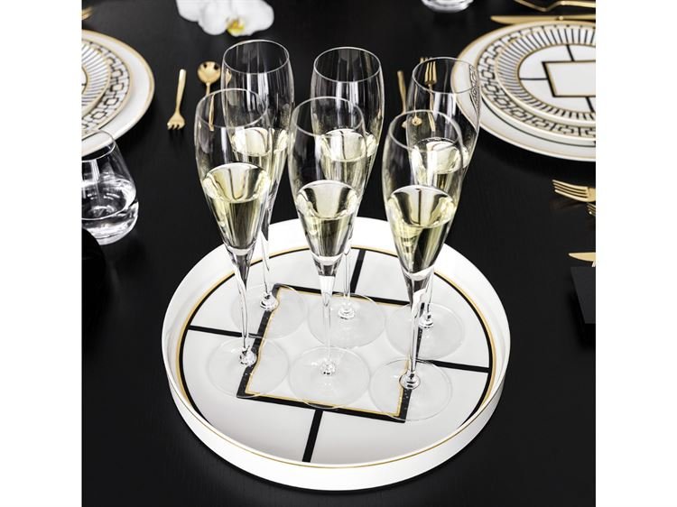 Villeroy & Boch Бокал для шампанского 300 мм, набор 2 предмета, Allegorie | https://grandposuda.com.ua