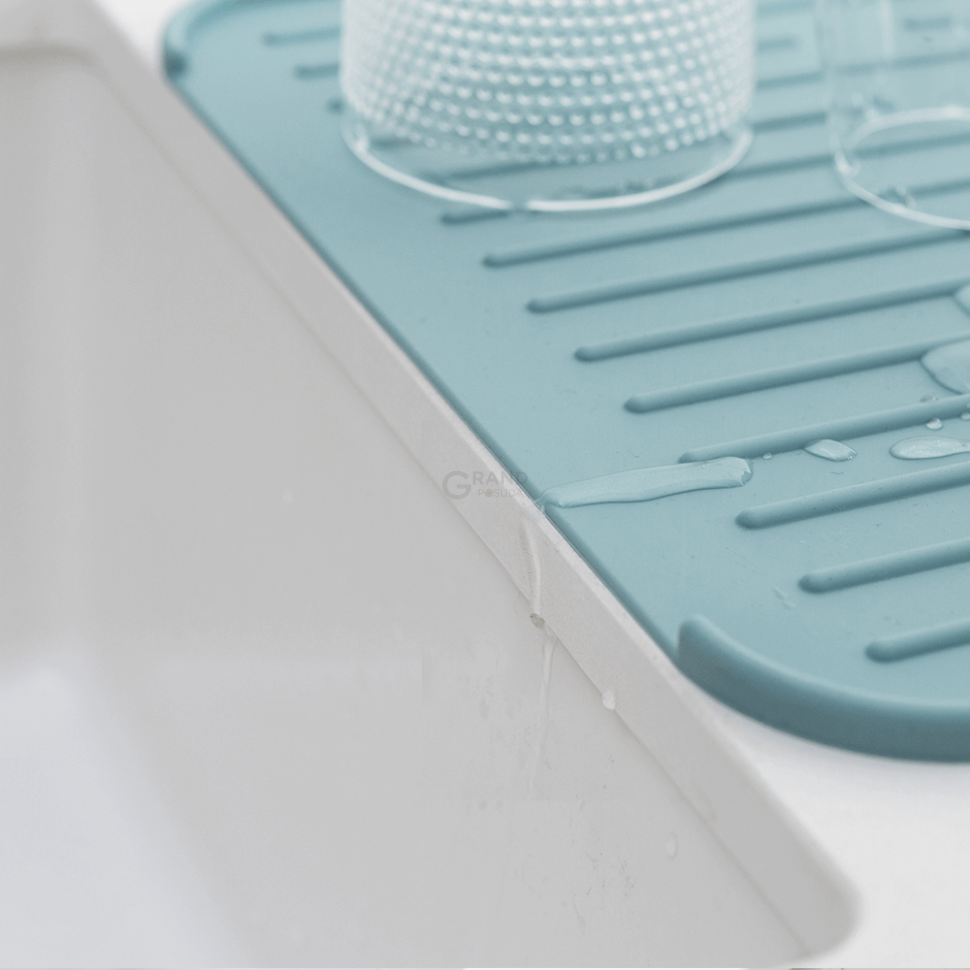 Brabantia Килимок - сушарка для посуду 0,9х32,5х43,8 см мятний | https://grandposuda.com.ua