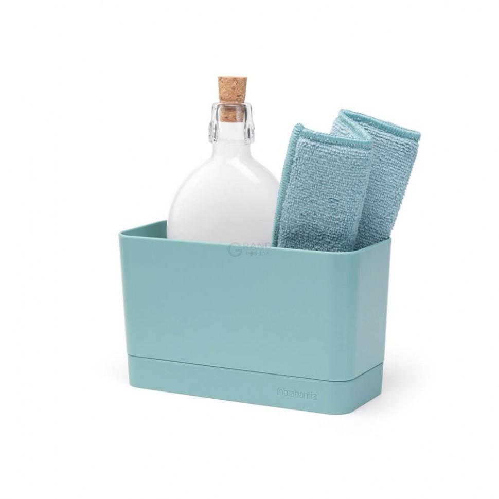 Brabantia Органайзер для мойки 11,5х19х8,5 см мятный Sink side | https://grandposuda.com.ua