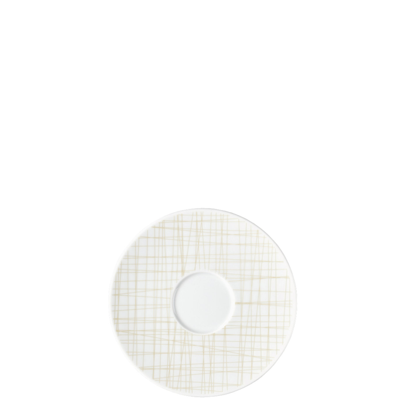 Rosenthal Блюдце к чашке для кофе 16 см Cream Mesh Colours | https://grandposuda.com.ua