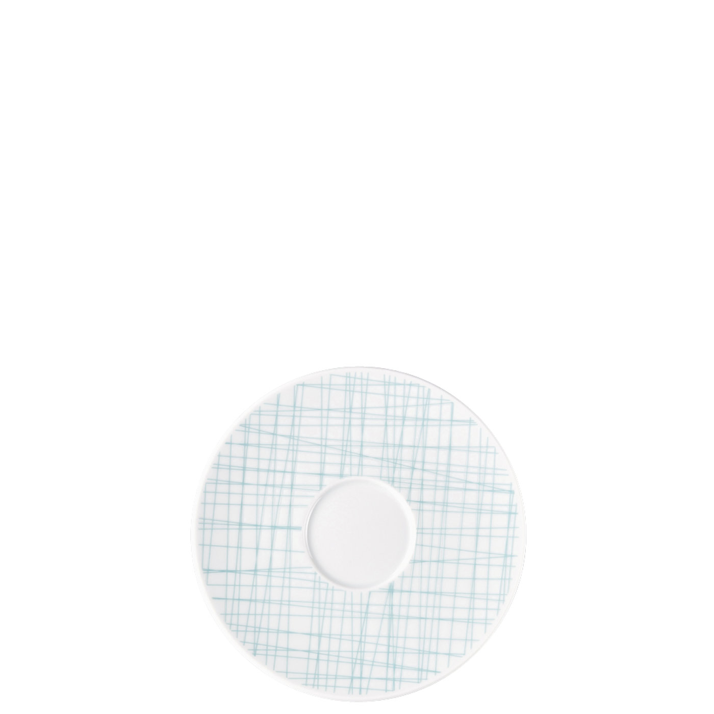 Rosenthal Блюдце к чашке для кофе 16 см Line Aqua Mesh Colours | https://grandposuda.com.ua