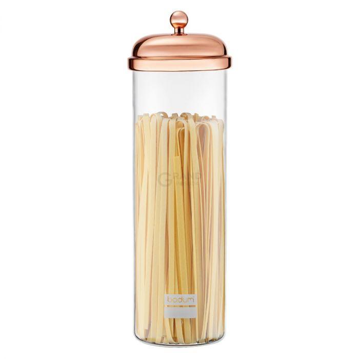 Bodum Ємність для зберігання з кришкою мідна 1,8 л Classic | https://grandposuda.com.ua
