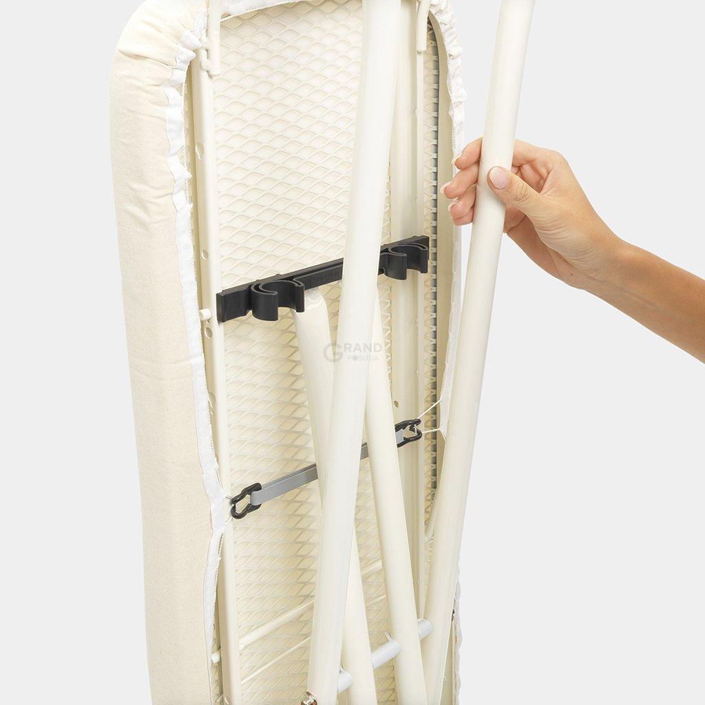 Brabantia Дошка зі стаціонарної підставкою для парової праски 110 x 30 cm (A) Fern Shades | https://grandposuda.com.ua
