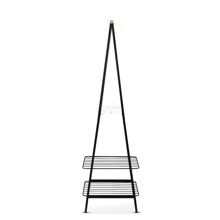 Brabantia Стойка для одежды 190х60,6х57 см черная | https://grandposuda.com.ua