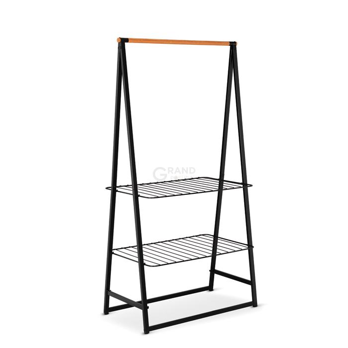 Brabantia Стойка для одежды 190х98,9х57 см черная | https://grandposuda.com.ua