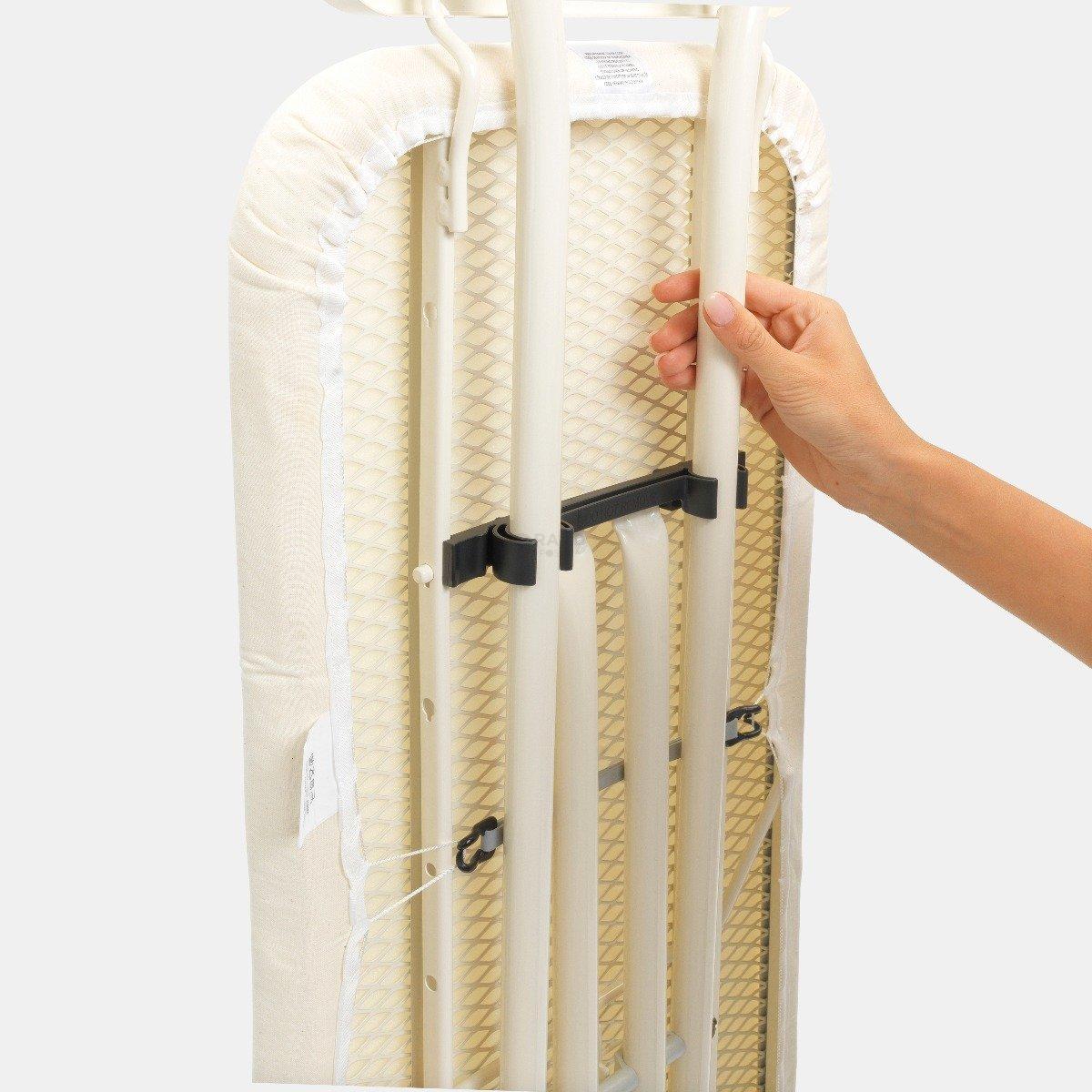 Brabantia Доска с подставкой для парового утюга 124 x 38 см (B) Tropical Leaves | https://grandposuda.com.ua