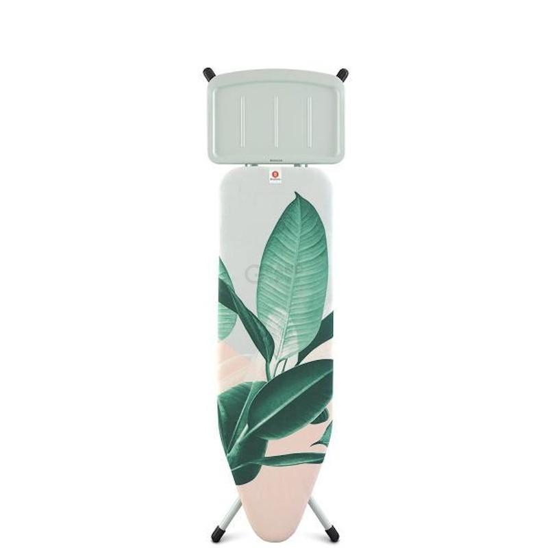 Brabantia Дошка, стаціонарна підставка для парової системи 124 x 38 см (B) Tropical Leaves | https://grandposuda.com.ua