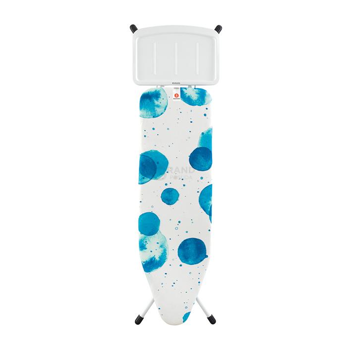 Brabantia Дошка, зі стаціонарної підставкою для парової системи, «PerfectFlow» 124 x 38 см (B) Colour Spots | https://grandposuda.com.ua