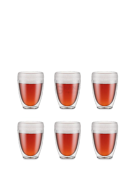 Bodum Набор стаканов с двойными стенками, 0,35 л, 6 предметов, Pavina Outdoor | https://grandposuda.com.ua