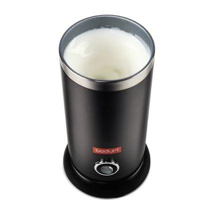 Bodum Капучинатор 20,2 х 10,9 см, черный / металлик Bistro | https://grandposuda.com.ua