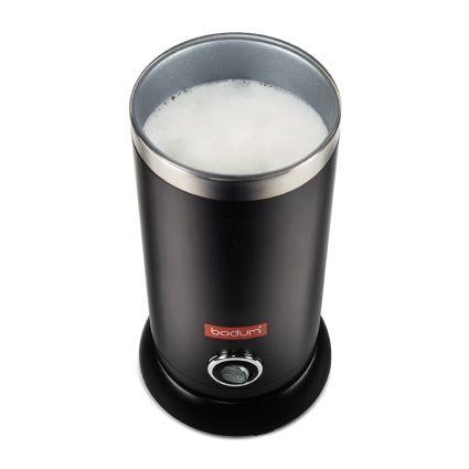 Bodum Капучинатор 20,2 х 10,9 см, черный / металлик Bistro | https://grandposuda.com.ua