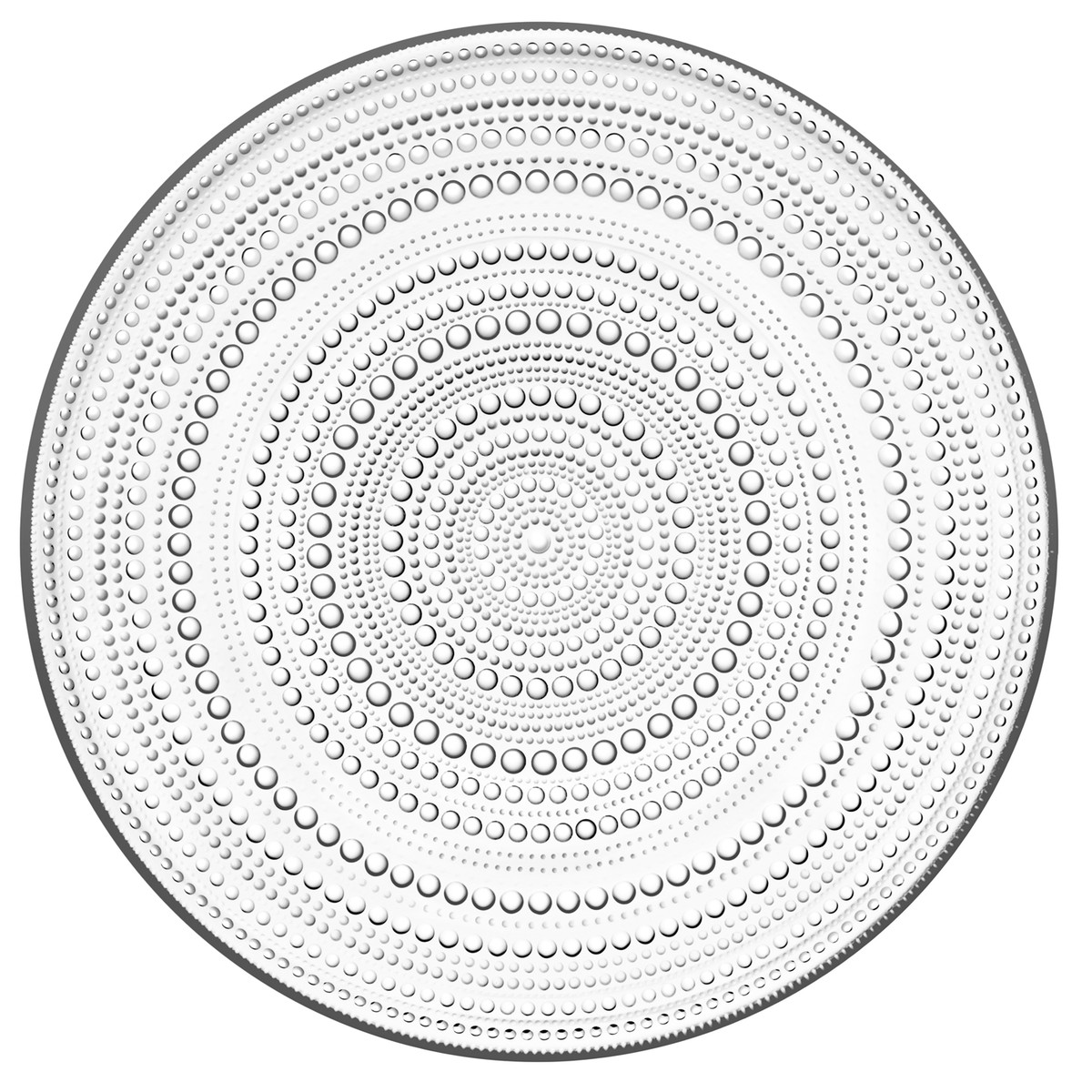 Iittala Блюдо Ø 31,5 см прозоре Kastehelmi | https://grandposuda.com.ua