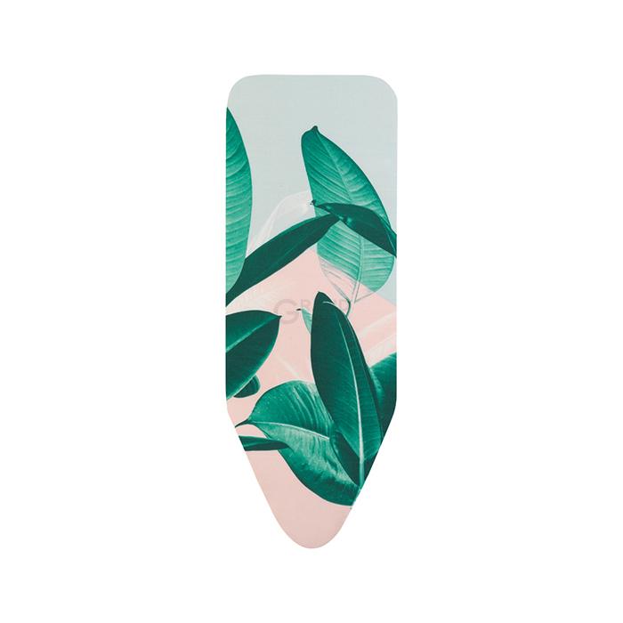 Brabantia Чохол з шарами фетру 4 мм + поролону 4 мм, 124 x 45 см (С) Tropical Leaves | https://grandposuda.com.ua