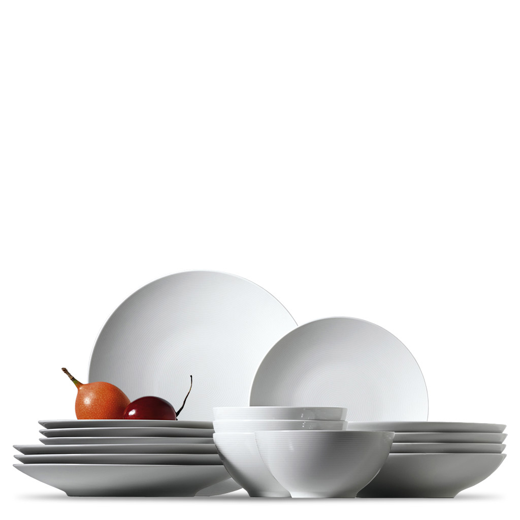 Thomas Набор столовой посуды на 4 персоны, 16 предметов Set No. 5 Loft by Rosenthal Weiß | https://grandposuda.com.ua