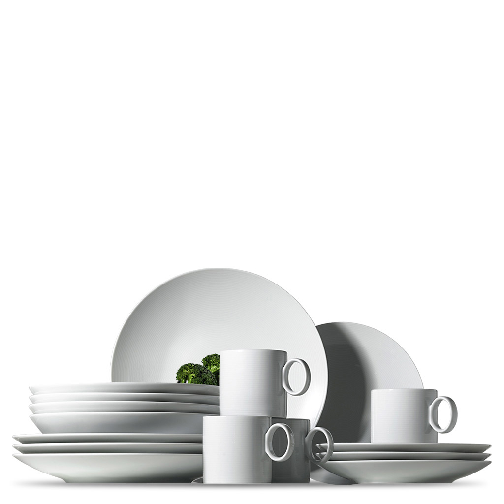 Thomas Набор столовой посуды на 4 персоны, 16 предметов Set No. 3 Loft by Rosenthal Weiß | https://grandposuda.com.ua