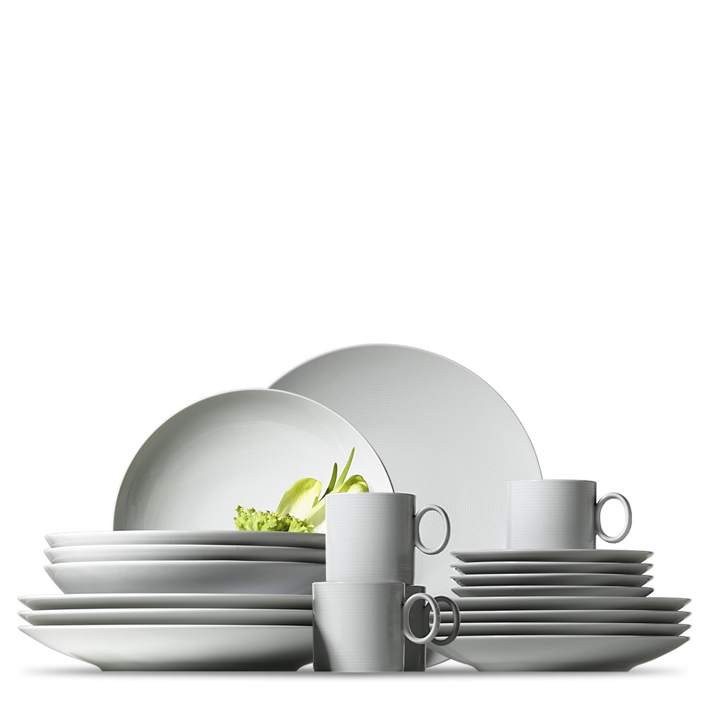 Thomas Набор столовой посуды на 4 персоны, 20 предметов Set No. 1 Loft by Rosenthal Weiß | https://grandposuda.com.ua