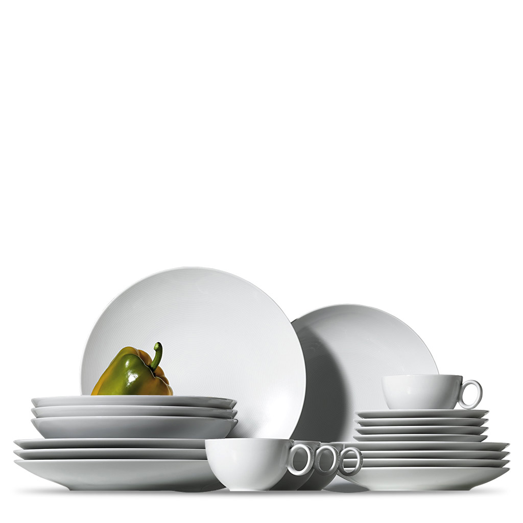 Thomas Набор столовой посуды на 4 персоны, 20 предметов Set No. 2 Loft by Rosenthal Weiß | https://grandposuda.com.ua