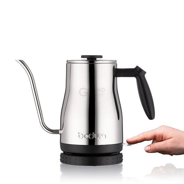 Bodum Электрический чайник 1 л, черный/металлик Bistro | https://grandposuda.com.ua
