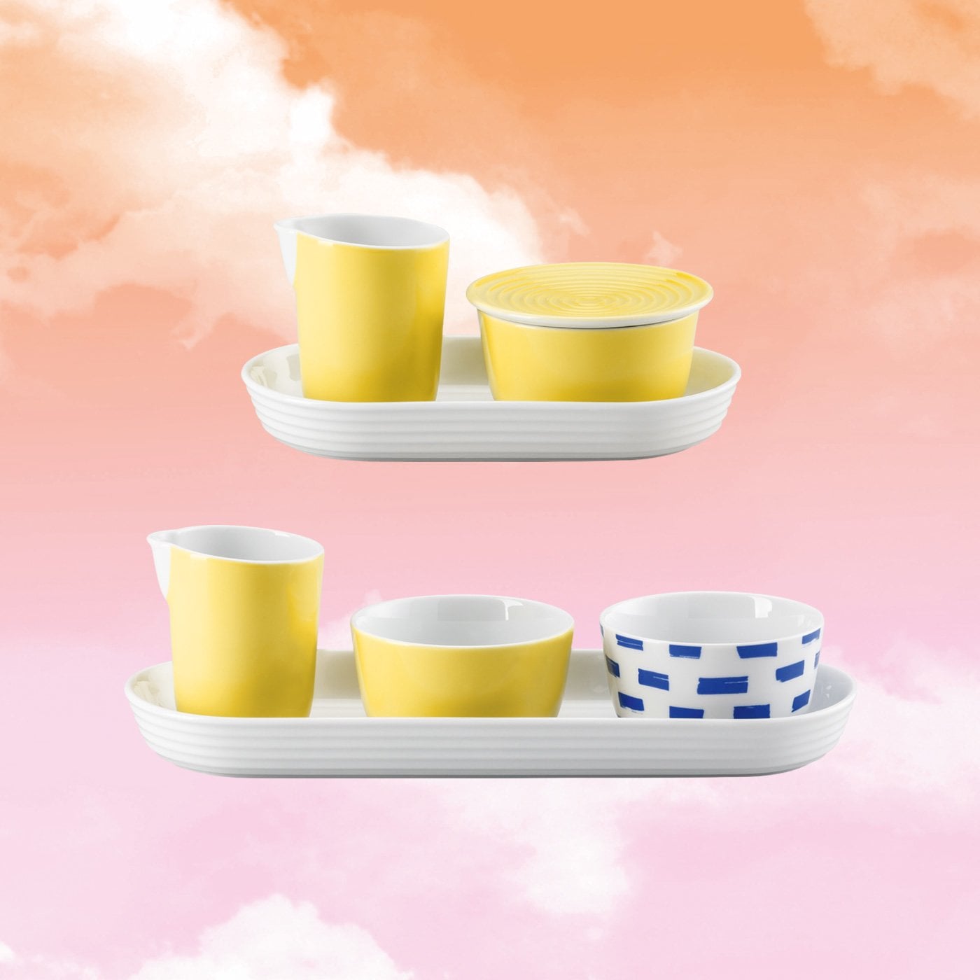 Thomas Молочник 190 мл, желтый ONO friends Yellow | https://grandposuda.com.ua
