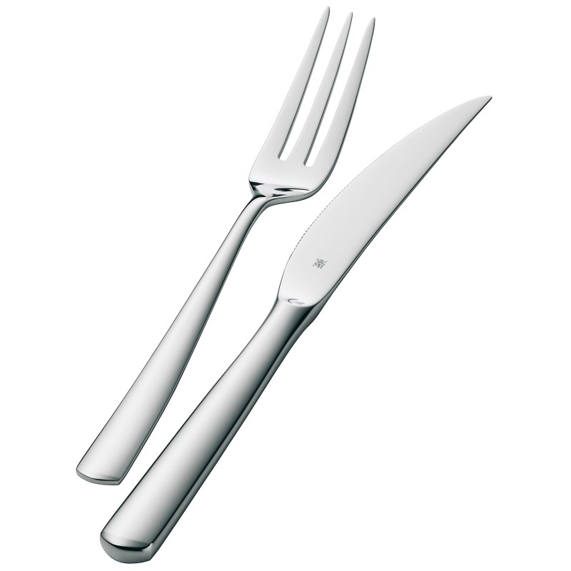 WMF Прилади для стейка набір 2 предмета Bistro | https://grandposuda.com.ua