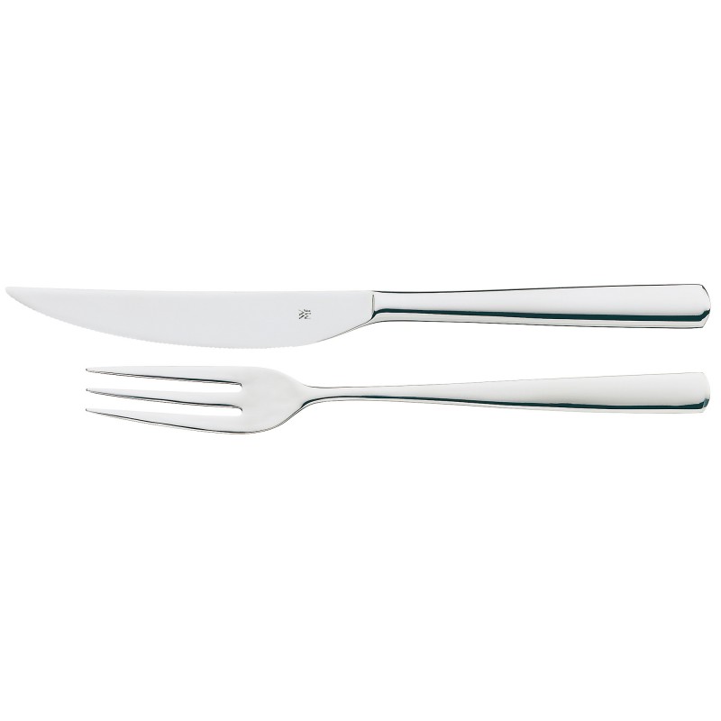 WMF Приборы для стейка набор 2 предмета Bistro | https://grandposuda.com.ua