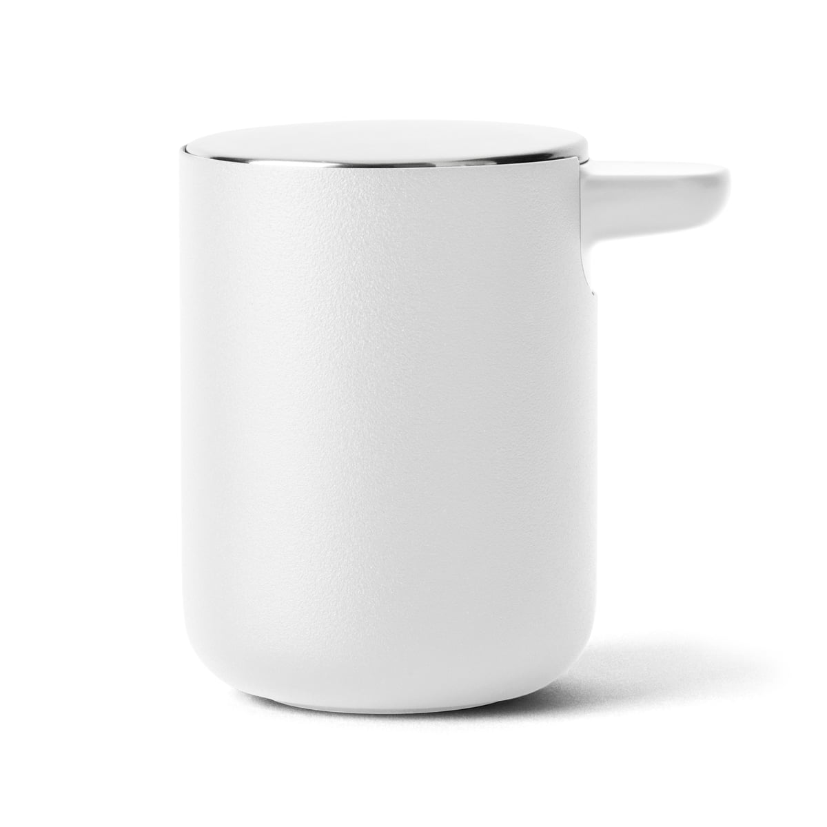 Дозатор для жидкого мыла 11x11x11x11 см белый Bath Menu | https://grandposuda.com.ua