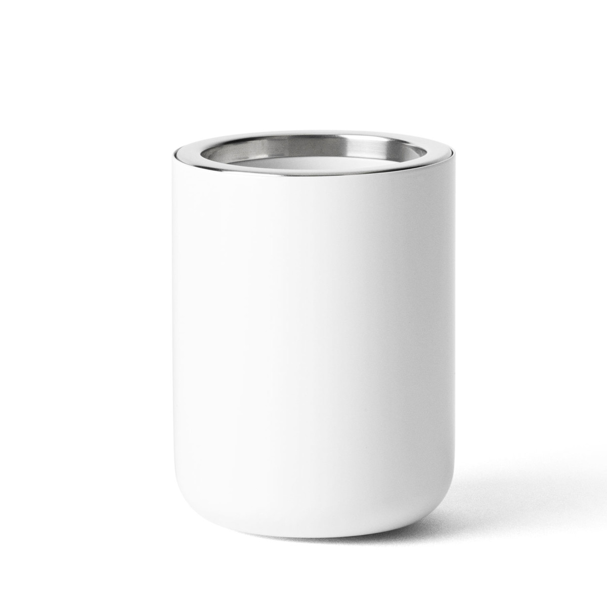 Подставка для зубных щеток 11x8,5x8,5x8,5 см белая Bath Menu | https://grandposuda.com.ua