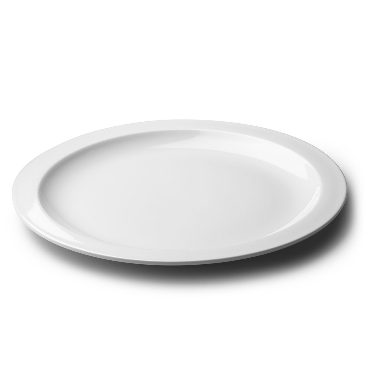 Тарілка Ø 28,5 см біла New Norm Menu | https://grandposuda.com.ua