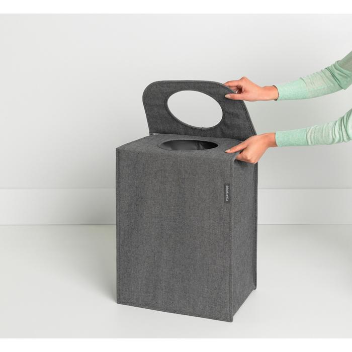 Brabantia Сумка для белья темно-серая 55 л | https://grandposuda.com.ua