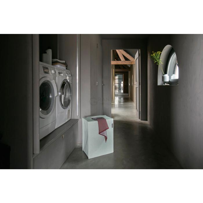 Brabantia Сумка для белья серо-зеленая 55 л | https://grandposuda.com.ua