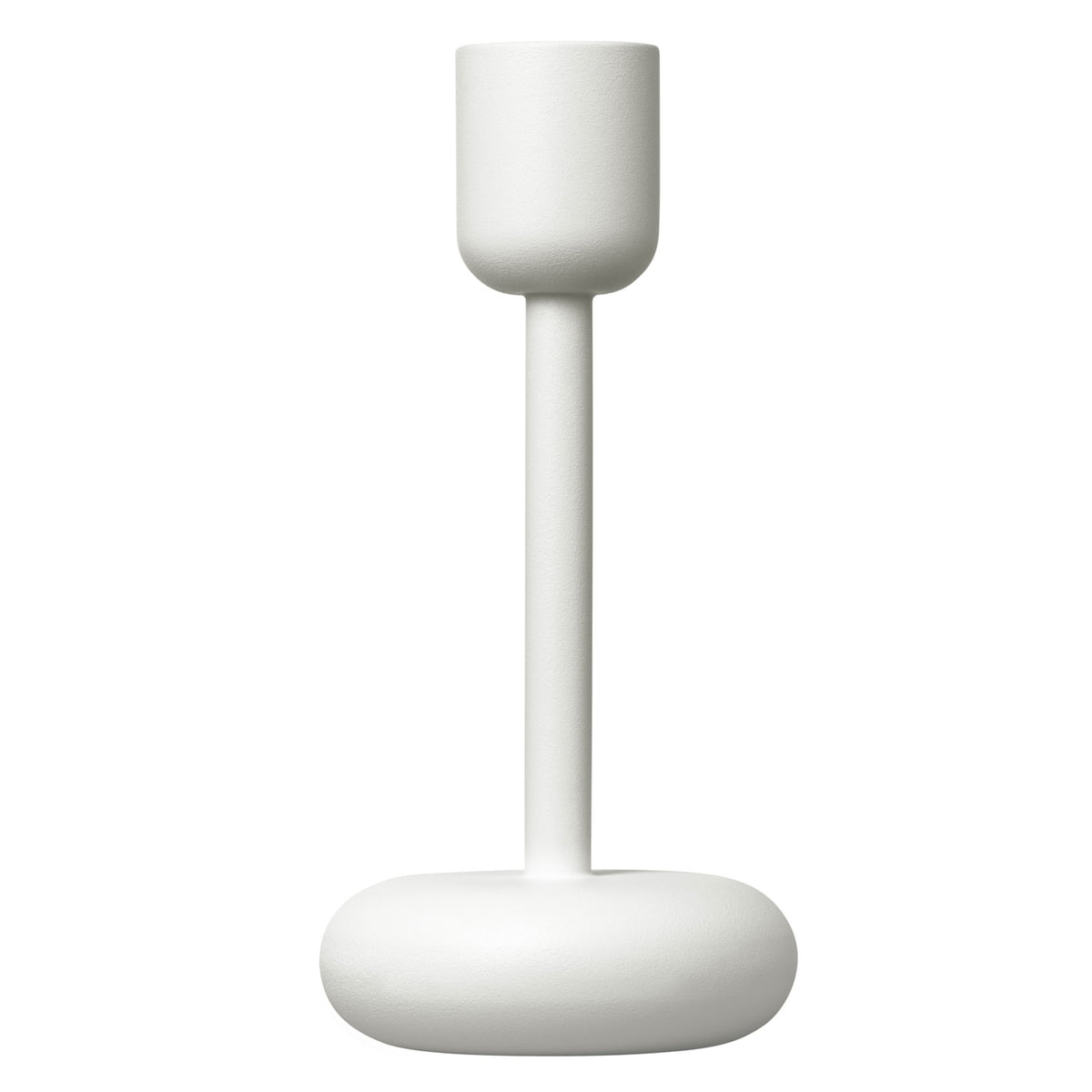 Iittala Подсвечник 18,3х9х9х8,6 см белый Nappula | https://grandposuda.com.ua